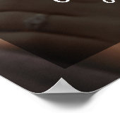 白黒モダンオーバーレイ |写真結婚の ポスター (角)