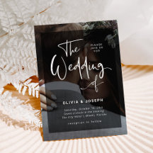 白黒モダンオーバーレイ |写真結婚の