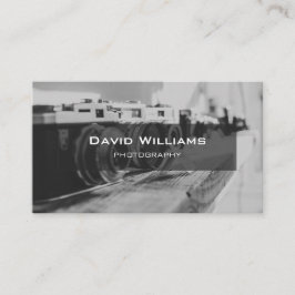 白黒モダンカメラマン 名刺