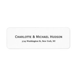 白黒モダンクリエイティブトレンディーエレガントファミリー ラベル