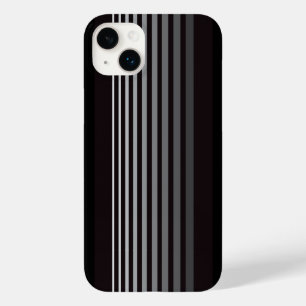白黒モダングラデーション垂直ストライプ色 Case-Mate iPhone 14 PLUSケース