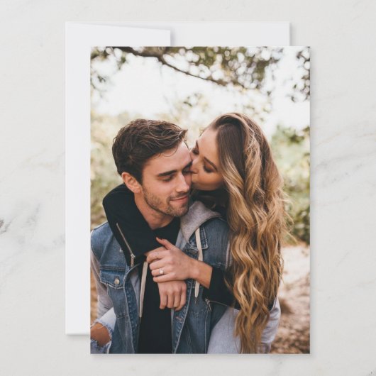 白黒モダンタイポグラフィ21歳の誕生日 招待状 (裏面)