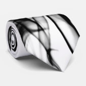 白黒モダンタイユニークプ ネクタイ (ロール)