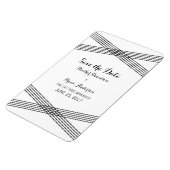 白黒モダンデコ日付磁石を保存 マグネット (左側)