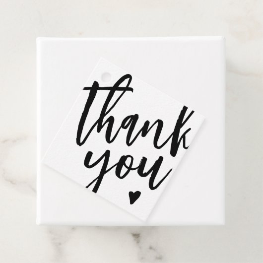 白黒モダンビジネスサンキューラベル フェイバータグ (インサイチュ)