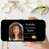 白黒モダンフォトアーチ卒業 セーブザデート