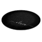 白黒モダンミニマルエレガントム カッティングボード (角)