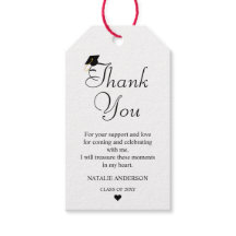 白黒モダンミニマル有卒業