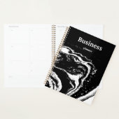 白黒モダン大理石 プランナー手帳 (ディスプレー)