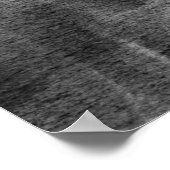 白黒モダン抽象芸術 ポスター (角)