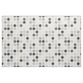 白黒モダン水玉模様パターン ファブリック (ヤード)