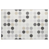 白黒モダン水玉模様パターン ファブリック (ファットクウォーター)