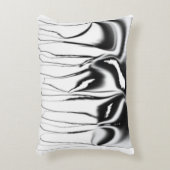 白黒モダン装飾用クッション アクセントクッション (正面(垂直))