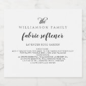 白黒モダン製品のストレージラベル リキュールボトルラベル (シングルラベル)