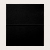 白黒モダン4枚の写真写真を折り畳み 名刺 (内部フラット)