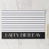 白黒モダン ペーパーパッド (インサイチュ)