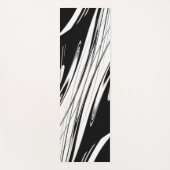 白黒モダン ヨガマット (正面)