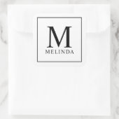 白黒モノグラエレガントム スクエアシール (バッグ)