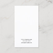 白黒モノグラエレガントム 名刺 (裏面)