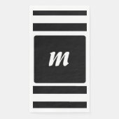 白黒モノグラストライプム (正面)