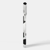 白黒モノグラムのサッカーボール Case-Mate iPhoneケース (裏面 / 右)