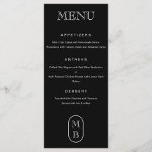 白黒モノグラムのパーソナライ結婚ズ