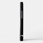 白黒モノグラムイニシャル Case-Mate iPhoneケース (裏面 / 右)