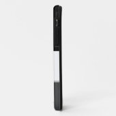 白黒モノグラムエレガントで!ケースマット Case-Mate iPhoneケース (裏面/左)