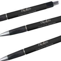 白黒モノグラム名スクリプト