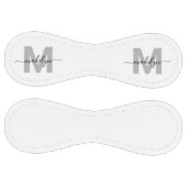 白黒モノグラム名 ソフトボール (パネル)