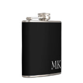 白黒モノグラム フラスク (右)