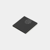 白黒モノグラム ポストイット (アングル)