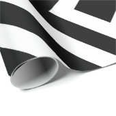 白黒モノグラム ラッピングペーパー (ロールコーナー)