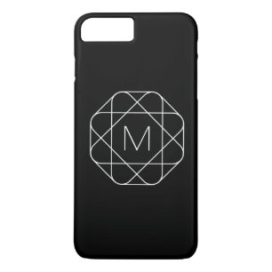 白黒モノグラム iPhone 8 PLUS/7 PLUSケース
