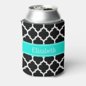 白黒モロッコ#5ブラットアクアネームモノグラム 缶クーラー (缶裏面)