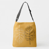 白黒モンスタートートバッグ クロスボディバッグ (裏面)