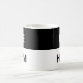 白黒モーフィングマグの発音 モーフィングマグカップ (中央)