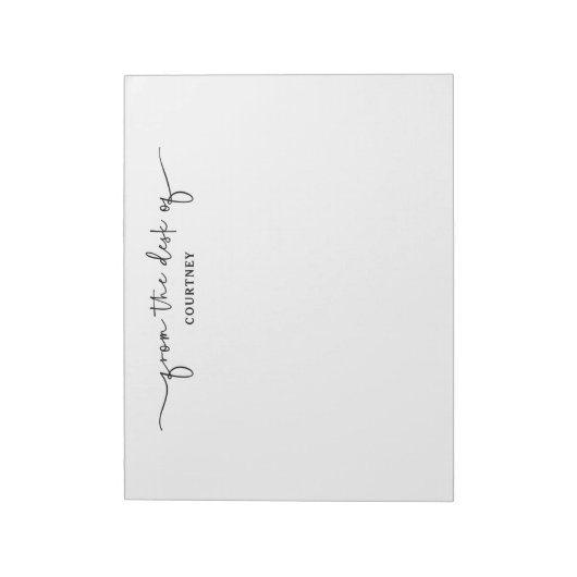 白黒ユニークスクリプトのスワップのデスクから ノートパッド (回転)