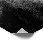 白黒ライオやる気を起こさせるンリーダーシップ引用文 ポスター (角)