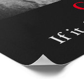 白黒ライオンチャレンジ ポスター (角)