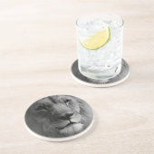 白黒ライオン コースター (側面)