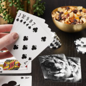 白黒ライオン トランプ (インサイチュ)