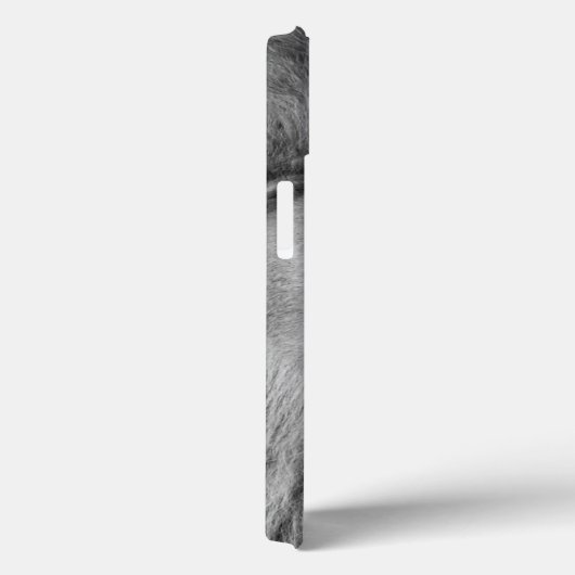 白黒ライオン Case-Mate iPhoneケース (裏面 / 右)