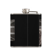 白黒ライオ誇りを持ったンユニオン#Brexit フラスク (裏面)