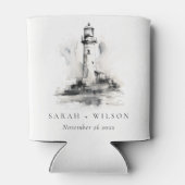 白黒ライトハウススケ航海のッチ結婚ズ 缶クーラー (裏面)