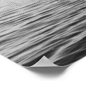 白黒ライトハウス写真ポスター ポスター (角)