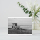 白黒ライフガードスタンド ポストカード (スタンド正面)