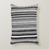 白黒ライン アクセントクッション (正面(垂直))