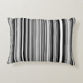 白黒ライン アクセントクッション (裏面)
