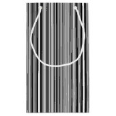 白黒ライン スモールペーパーバッグ (裏面)